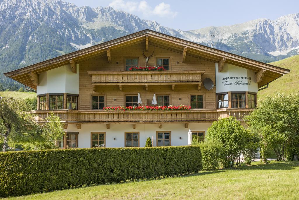 Appartementhaus Zum Schneider Scheffau am Wilden Kaiser Dış mekan fotoğraf