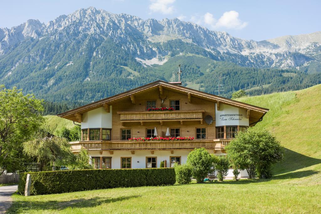 Appartementhaus Zum Schneider Scheffau am Wilden Kaiser Dış mekan fotoğraf